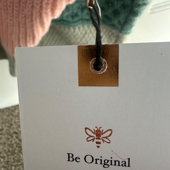 Originality Button Up Color Blocked Textured Spring Sweater - Size Large - NWT - Picture 4 of 5